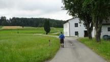 Blick auf die Wanderstrecke in Wegscheid 