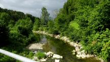  Blick auf die Mank flussabwärts 