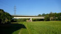  Blick auf die Wanderstrecke bei der Ybbsbrcke 