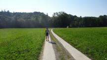  Blick auf die Wanderstrecke 