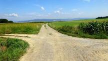 Blick auf die Wanderstrecke 