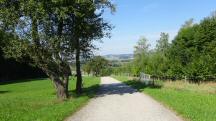  Blick auf die Wanderstrecke 
