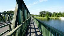 Wanderroute ber die Ybbs Brcke der Linzer Strae (B1) 