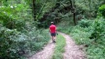  Blick auf die Wanderstrecke 