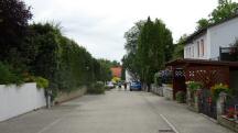Wanderroute auf der Wimmergraben - Straße in Sitzenberg