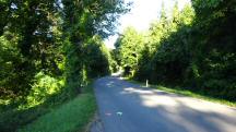  Wanderroute auf der L7255 