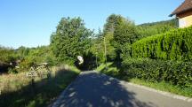  Blick auf die Wanderstrecke in Unterthalheim 