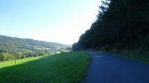  Wanderroute auf der L7257 nach Oberthalheim 