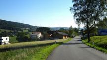  Wanderroute auf der L7257 nach Oberthalheim 
