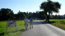  Wanderroute auf der L7257 