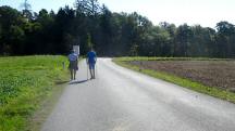  Wanderroute auf der L7257 