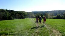  Blick auf die Wanderstrecke 
