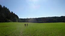  Blick auf die Wanderstrecke 