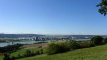 nochmals der schne Fernblick ins Donautal um Pchlarn 