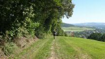 Blick auf die Wanderstrecke 