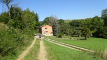  Blick auf die Wanderstrecke beim Weiler "Im Graben"