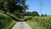  Wanderroute auf dem Gterweg Grabenhuser 
