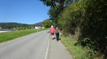  Wanderroute entlang der L7255 nach Artstetten 