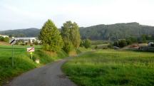  Blick auf die Wanderstrecke 