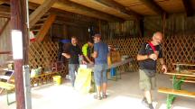  Wanderer bei der 3. K+L in Marbach am Walde 