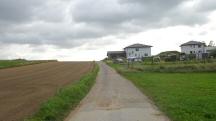 Blick auf die Wanderstrecke bei Marbach am Walde 