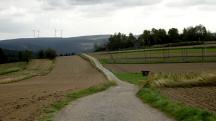 Blick auf die Wanderstrecke 