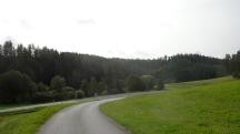  Blick auf die Wanderstrecke zur L77 
