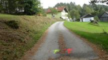  Blick auf die Wanderstrecke nach Hhendorf 
