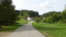 Blick auf die schon bekannter Wanderstrecke in Hhendorf 