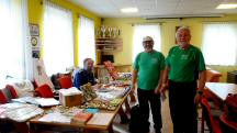  Wanderer beim EVG-Stand 