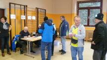  Wanderer beim Start 