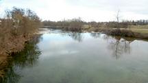  Blick vom Steg flussabwrts 