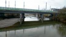  Blick vom Steg flussaufwrts 