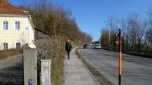 Wanderroute entlang der Kremser Landstrae (L100) 