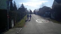  Wanderroute auf der Prokopstrae 