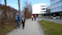  Wanderoute auf dem Campusweg 