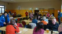  Wanderer im Zielraum 