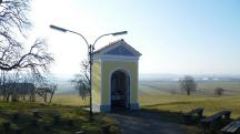 Blick zur Kapelle "Heilige Maria von Fatima" in Gumpenberg