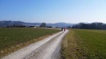  Blick auf die Wanderstrecke 