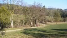  Blick auf die Wanderstrecke 