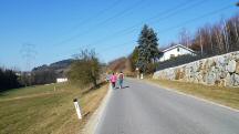 Wanderroute auf der L6017 