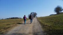  Blick auf die Wanderstrecke 