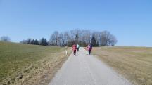  Blick auf die Wanderstrecke 
