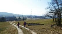 Blick auf die Wanderstrecke 