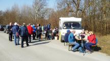  Blick zur Kontroll- und Labestelle 