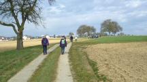  Blick auf die Wanderstrecke 