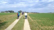  Blick auf die Wanderstrecke 
