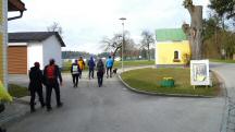  Blick auf die Wanderstrecke in Freidegg 