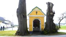  Blick zur Nepomukkapelle in Freidegg 