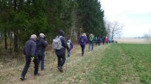  Blick auf die Wanderstrecke 